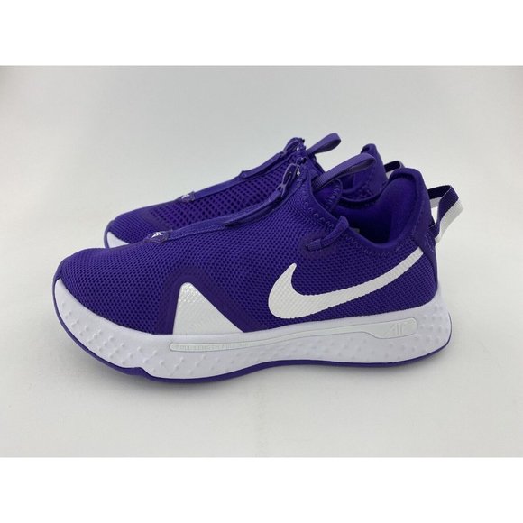 Nike PG 4 Purple White Men's Basketball Shoes Sneakers Paul George - Picture 6 of 12